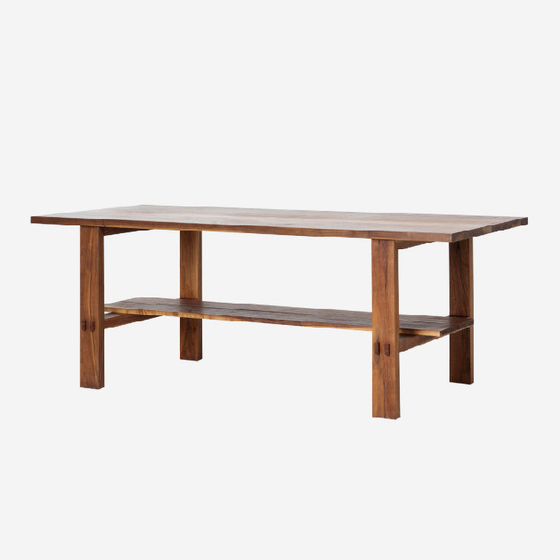 Solid Wood Rectangular Writing Desk Living Room Office Desk,29.1" H