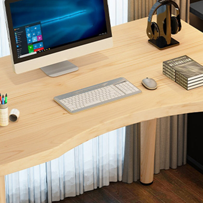 Modern Home Bedroom Writing Desk Freeform Artificial Wood Office Desk