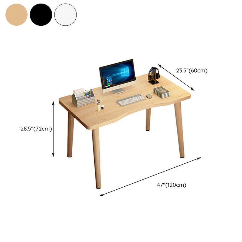 Modern Home Bedroom Writing Desk Freeform Artificial Wood Office Desk