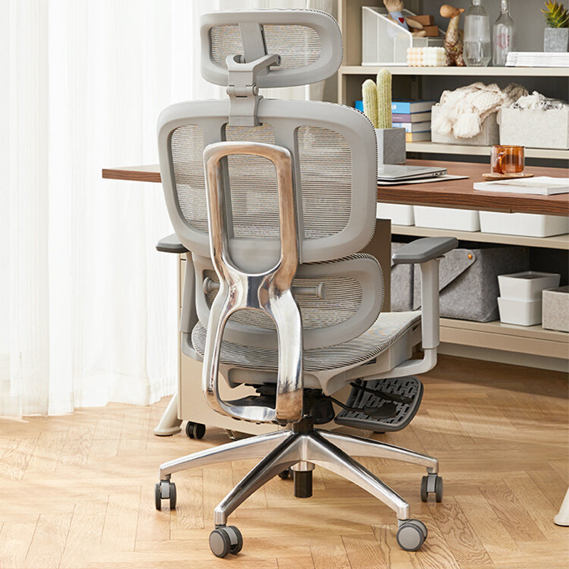 Modern Removable Arms Office Chair Tilt Mechanism No Distressing Desk Chair with Wheels