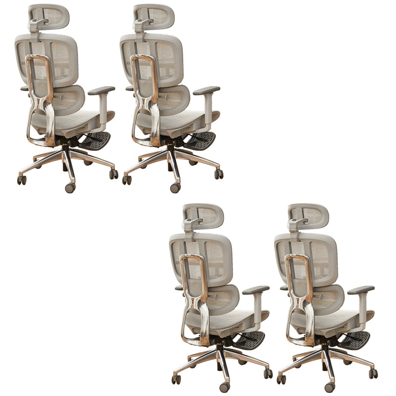 Modern Removable Arms Office Chair Tilt Mechanism No Distressing Desk Chair with Wheels