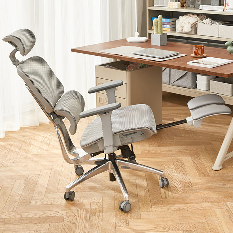 Modern Removable Arms Office Chair Tilt Mechanism No Distressing Desk Chair with Wheels