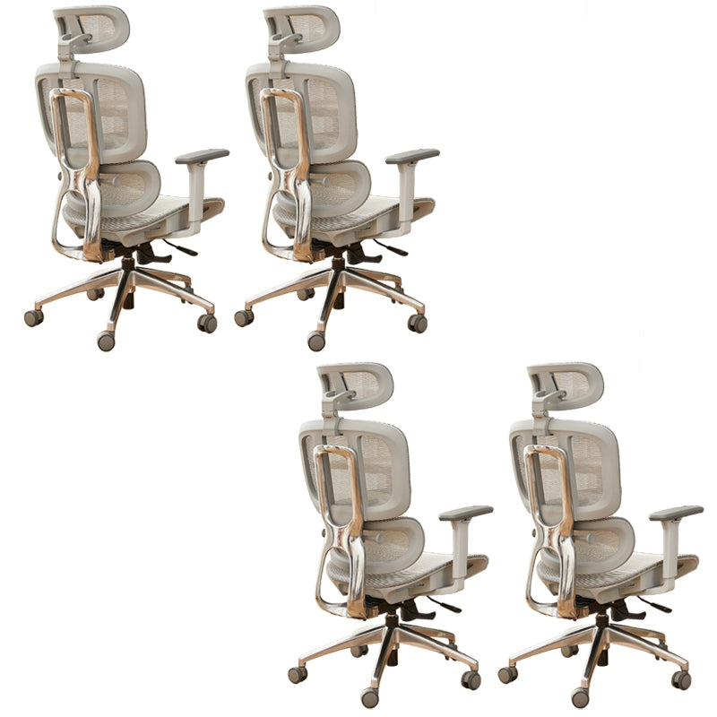 Modern Removable Arms Office Chair Tilt Mechanism No Distressing Desk Chair with Wheels