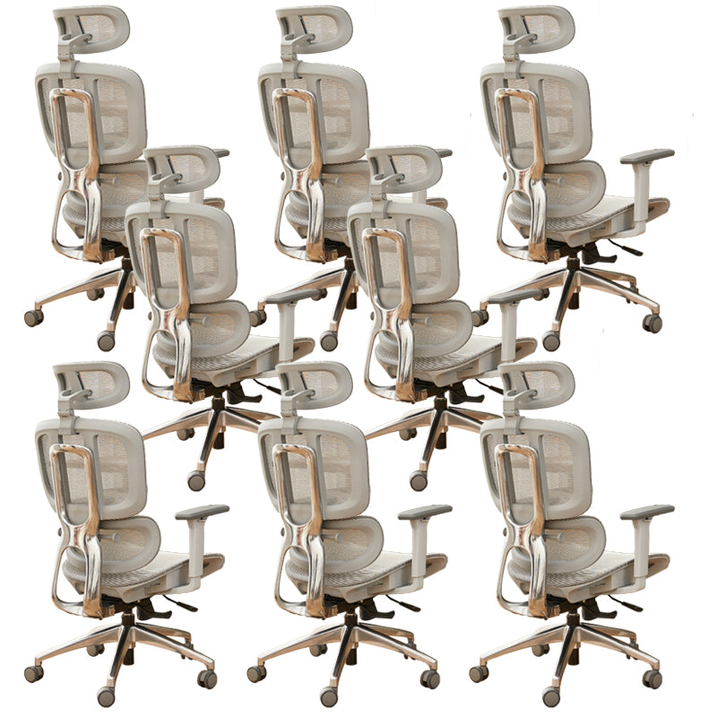 Modern Removable Arms Office Chair Tilt Mechanism No Distressing Desk Chair with Wheels