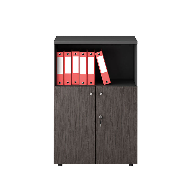 Modern Style Filing Cabinet Wood Vertical Filing Cabinet with Locking Storage