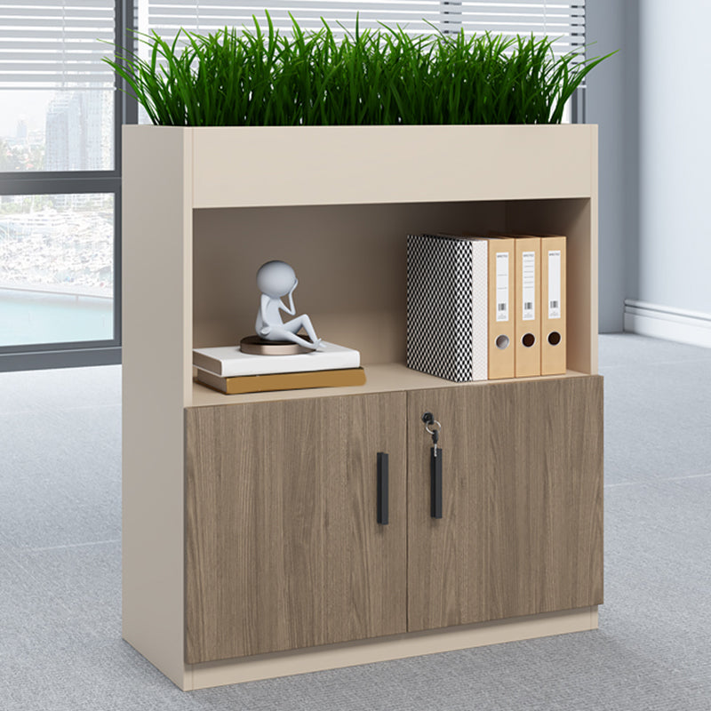 Modern Filing Cabinet Lateral Wood Filing Cabinet with Locking Storage