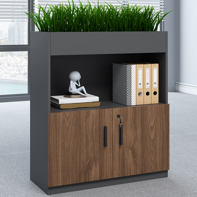 Modern Filing Cabinet Lateral Wood Filing Cabinet with Locking Storage