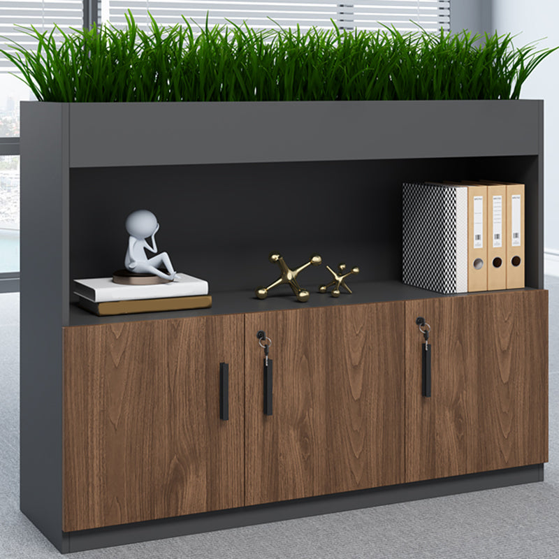 Modern Filing Cabinet Lateral Wood Filing Cabinet with Locking Storage