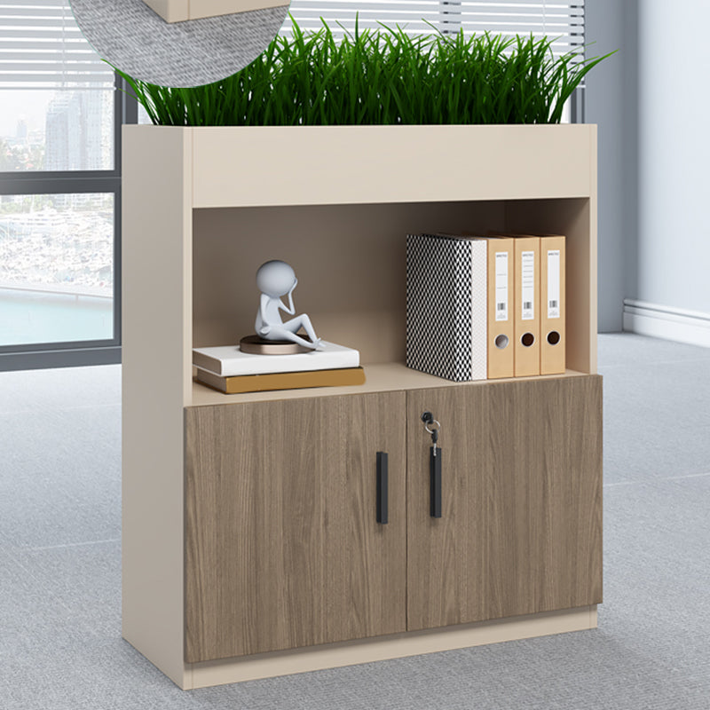 Modern Filing Cabinet Lateral Wood Filing Cabinet with Locking Storage