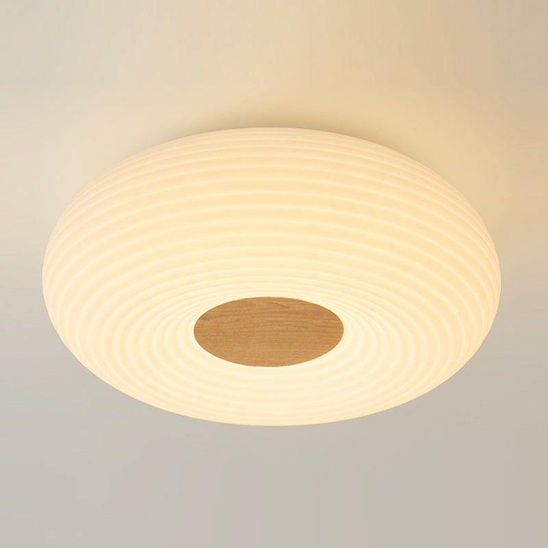 Drum Shape Flush Ceiling Light Modern Flush Mount Ceiling Fixture for Bedroom