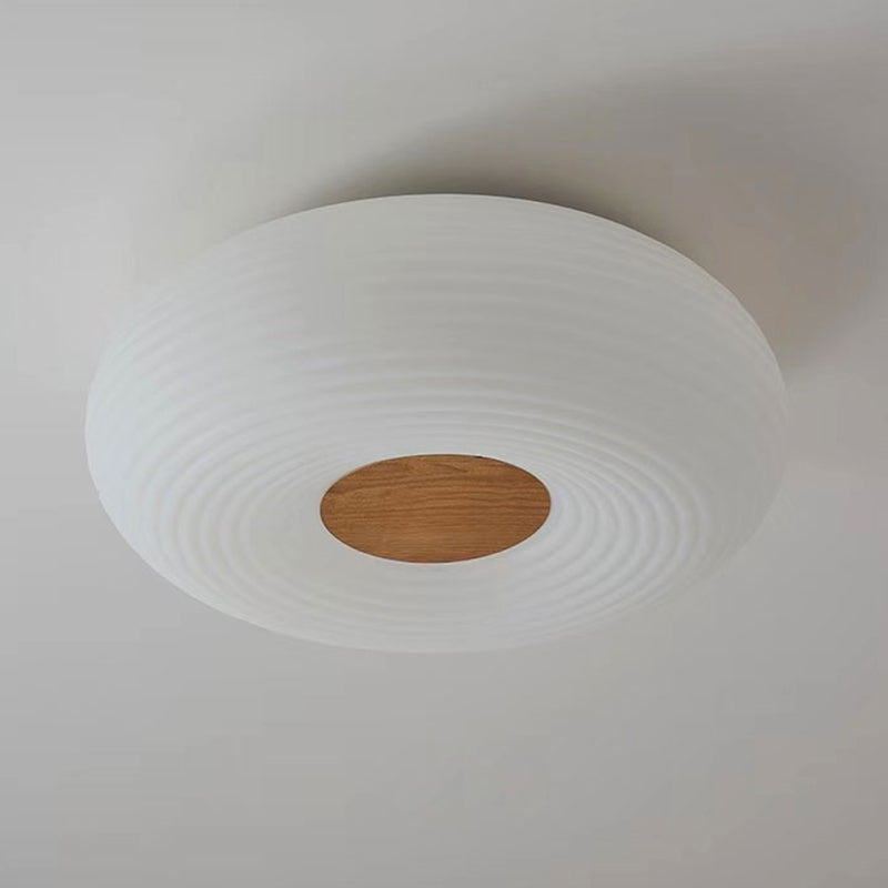 Drum Shape Flush Ceiling Light Modern Flush Mount Ceiling Fixture for Bedroom