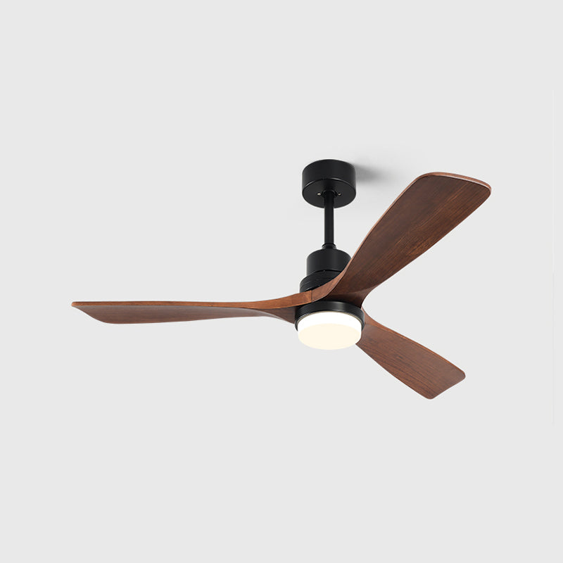 Nordic 3-Blade Ceiling Fan Lighting with Metal for Dining Room