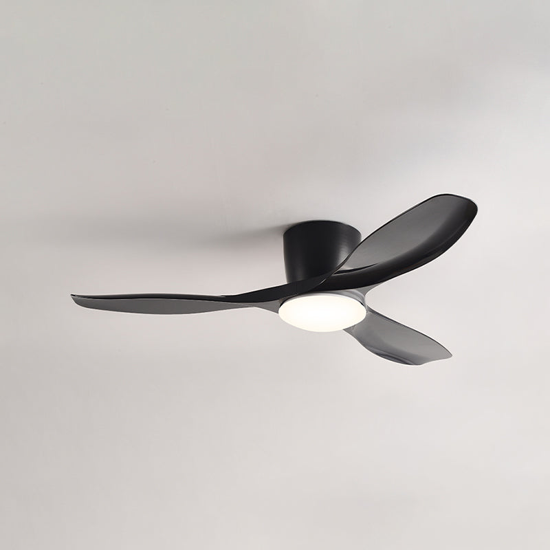 Simplicity 3-Blade Ceiling Fan Lighting with ABS for Dining Room