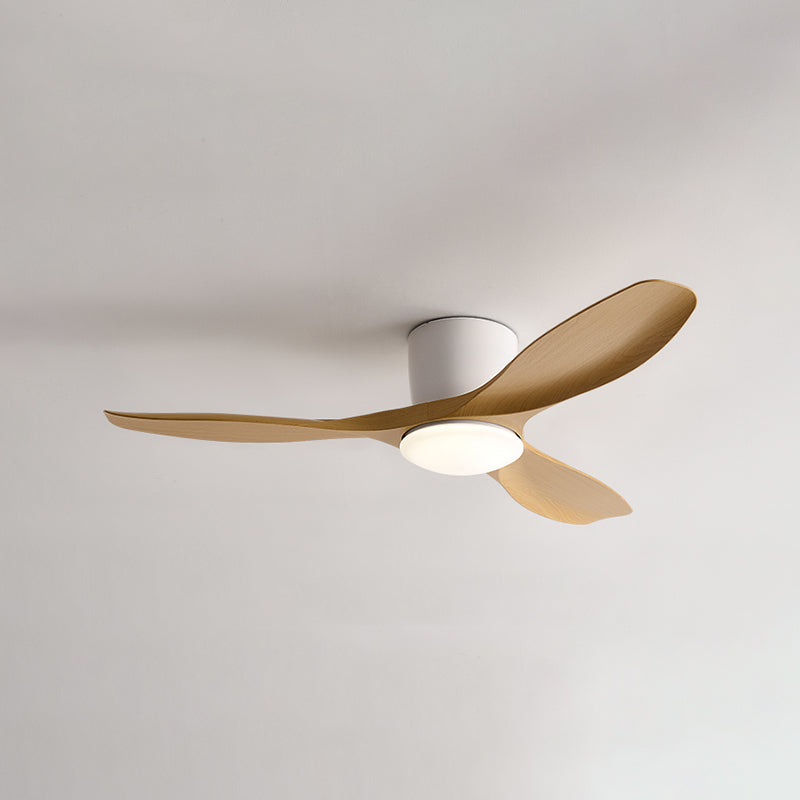 Simplicity 3-Blade Ceiling Fan Lighting with ABS for Dining Room