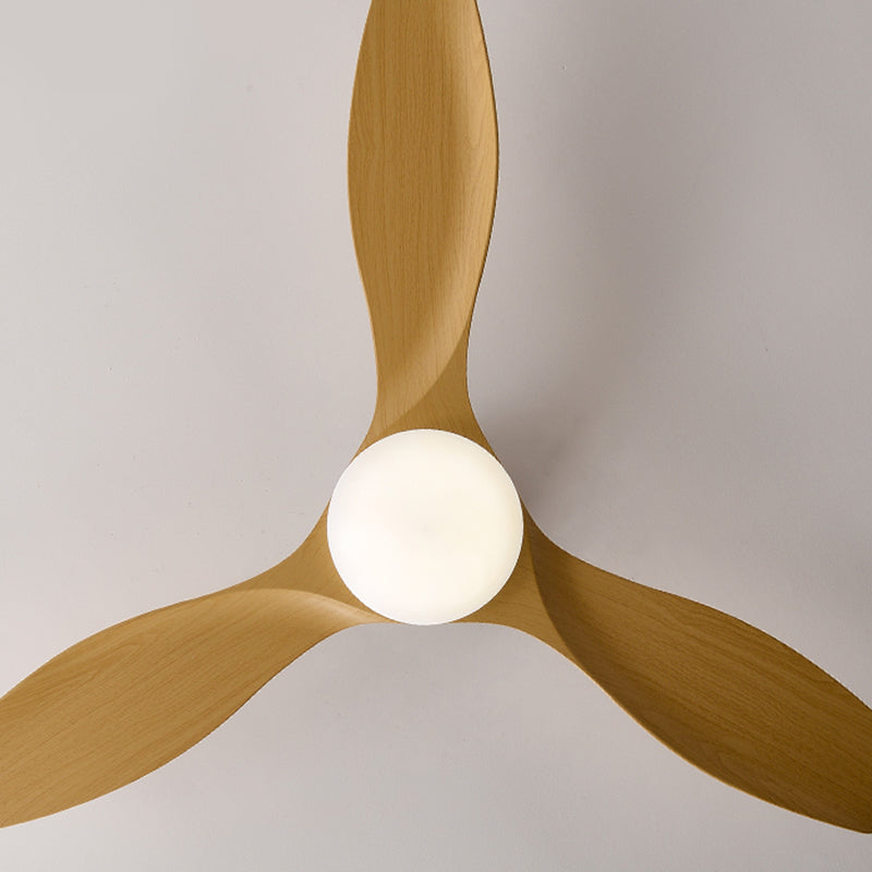 Simplicity 3-Blade Ceiling Fan Lighting with ABS for Dining Room