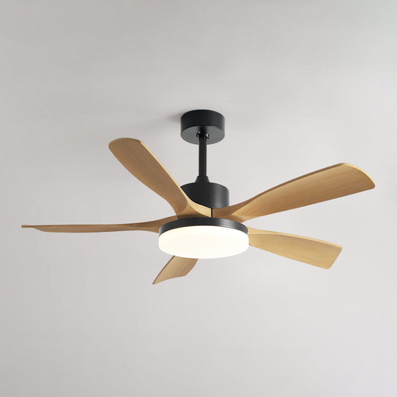 Simplicity 6-Blade Ceiling Fan Lighting with ABS for Dining Room