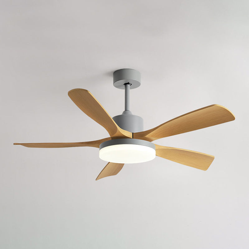 Simplicity 6-Blade Ceiling Fan Lighting with ABS for Dining Room