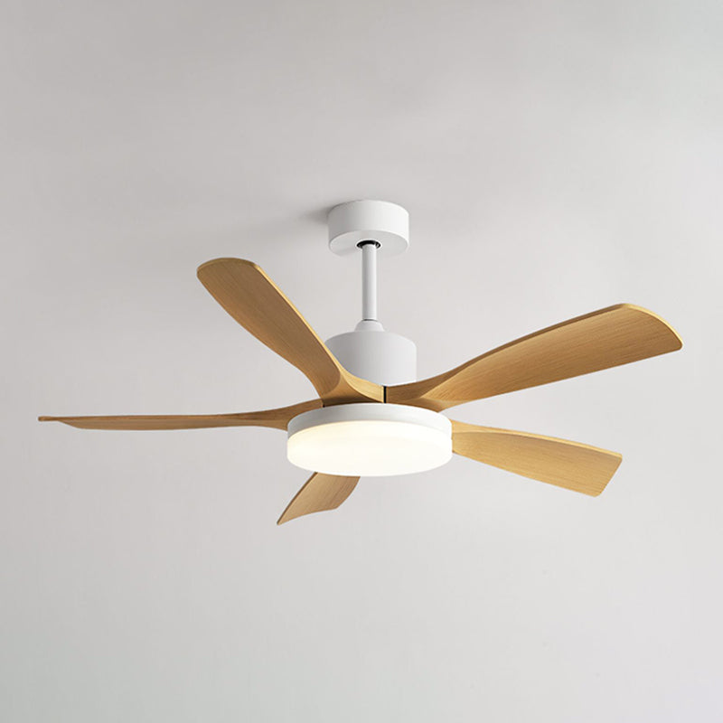 Simplicity 6-Blade Ceiling Fan Lighting with ABS for Dining Room