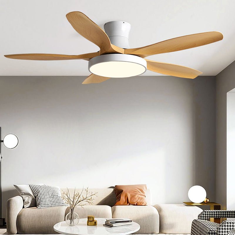 Contemporary LED Ceiling Fan Lighting Fixture for Sitting Room