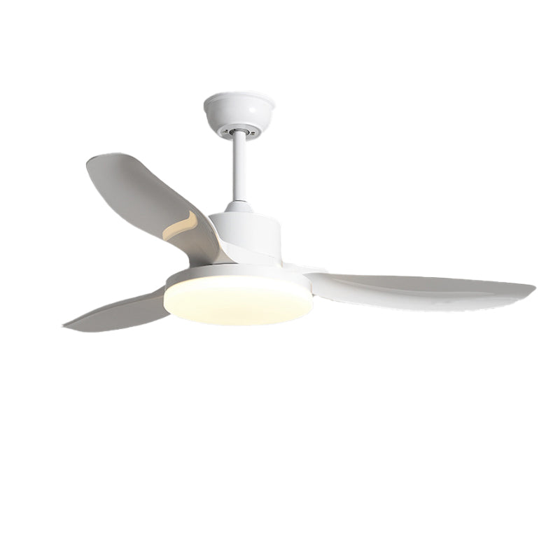 Contemporary Ceiling Fan Light Fixture Simplicity LED Ceiling Lamp for Bedroom