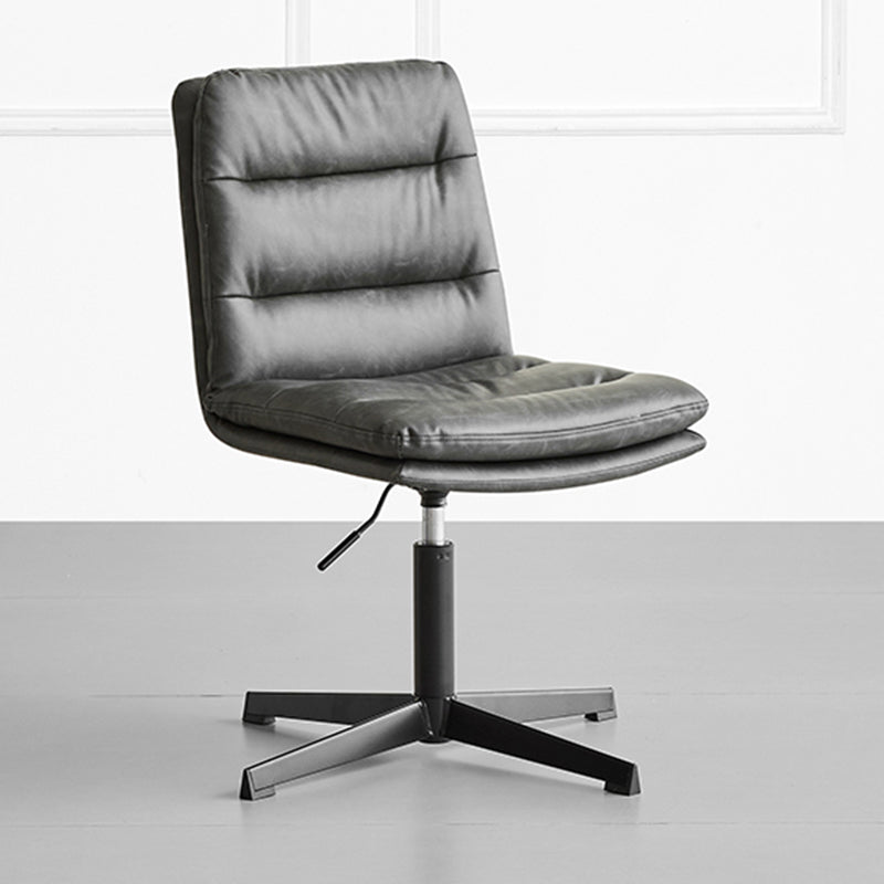 Armless Office Chair No Wheels Conference Chair for Living Room Home