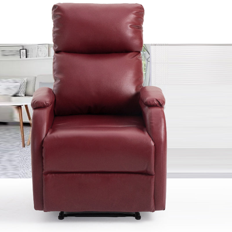 Adjustable Standard Recliner with Lumbar Support Manual-Push Botton Metal