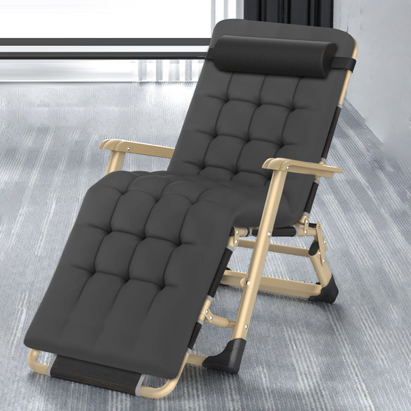 Adjustable Single Ergonimic Recliner with Metal Legs and Removable Cushions