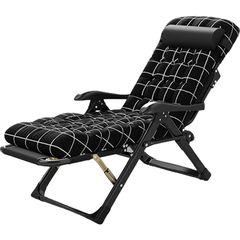 Adjustable Single Ergonimic Recliner with Metal Legs and Removable Cushions