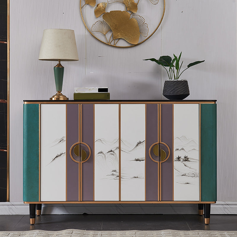 Contemporary & Modern Style Wood Buffet Sideboard with Cabinets