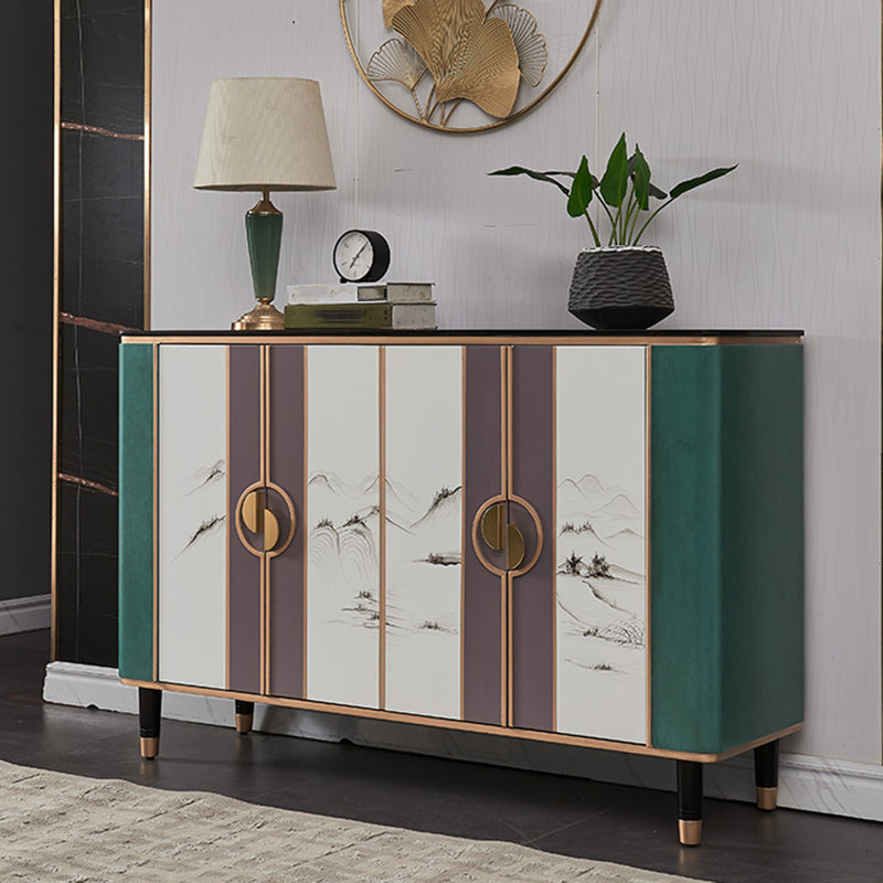 Contemporary & Modern Style Wood Buffet Sideboard with Cabinets