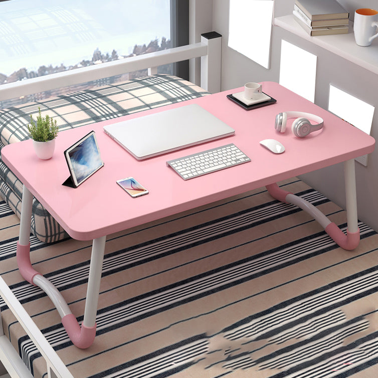 Rectangular Shaped Office Laptop Table Wood Writing Desk in Black/Green/Pink/White