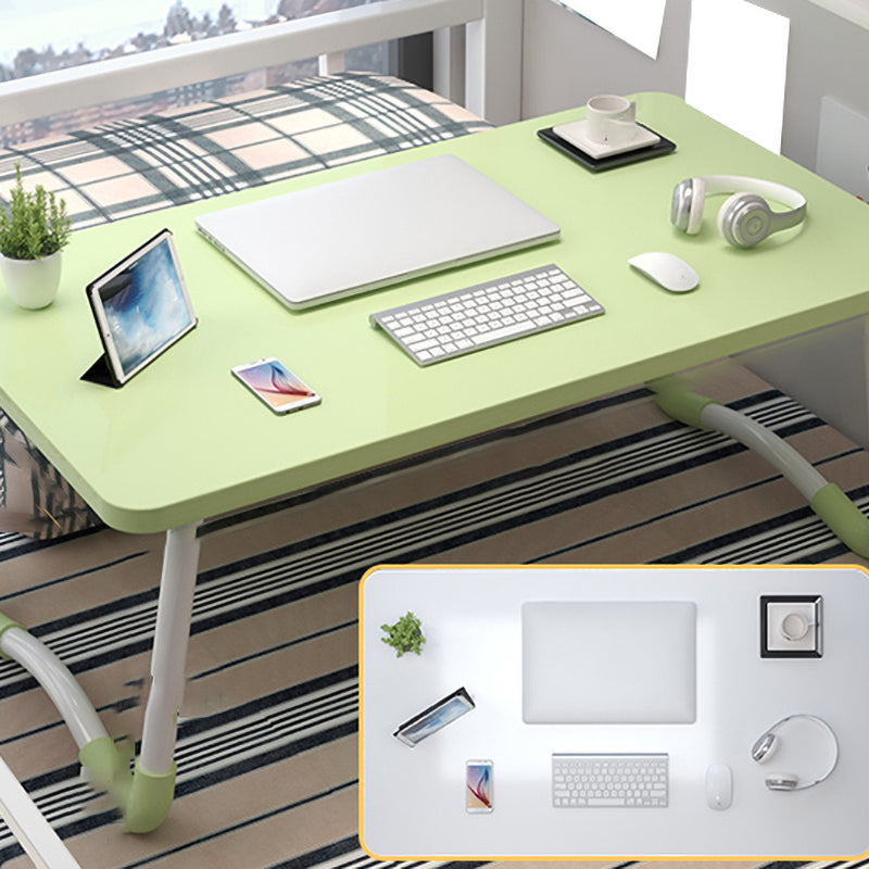 Rectangular Shaped Office Laptop Table Wood Writing Desk in Black/Green/Pink/White