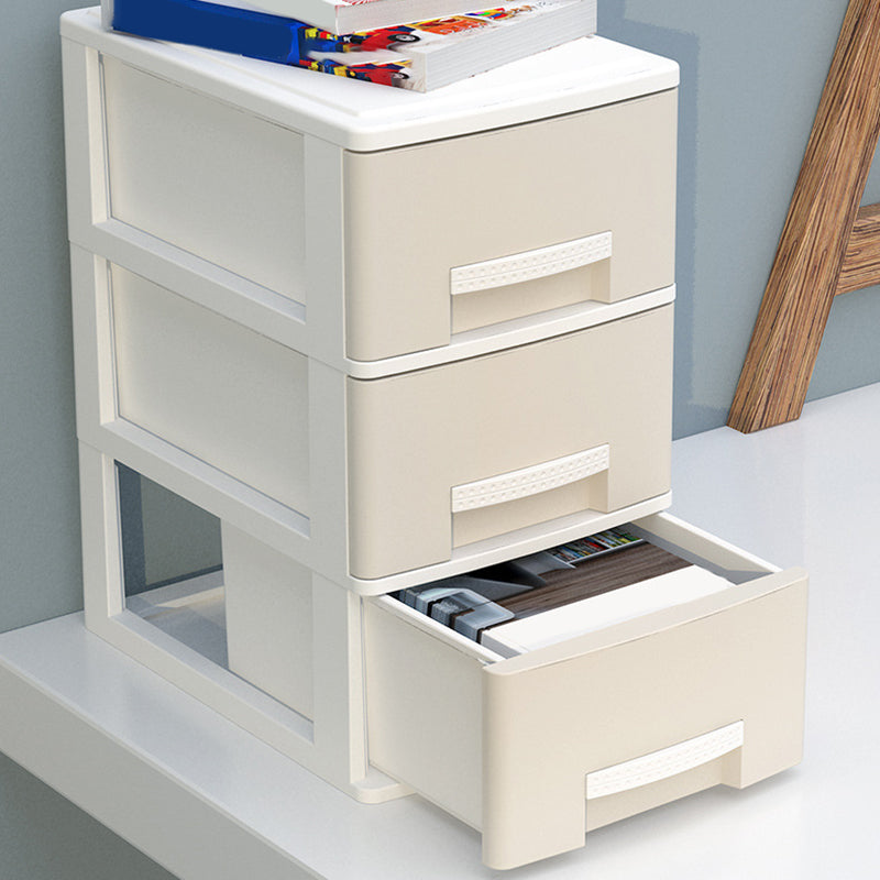 Lateral Plastic Filing Cabinet Contemporary Filing Cabinet with Drawers for Home Office