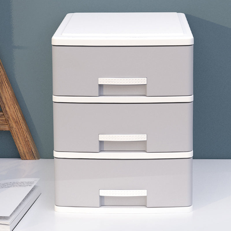 Lateral Plastic Filing Cabinet Contemporary Filing Cabinet with Drawers for Home Office