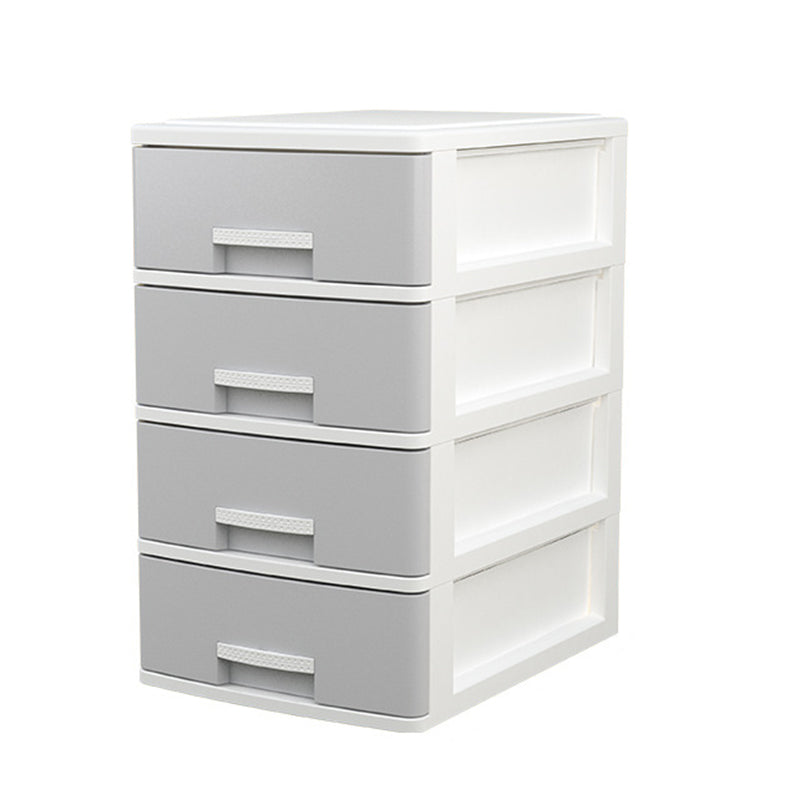 Lateral Plastic Filing Cabinet Contemporary Filing Cabinet with Drawers for Home Office