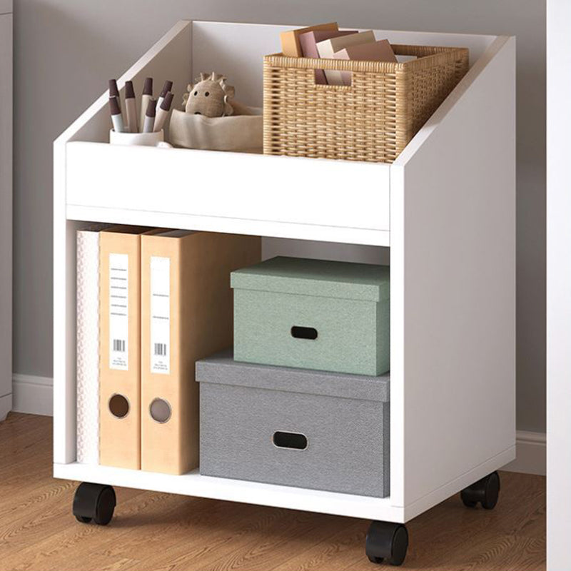 Modern File Cabinet Wooden Frame Lock Storage Filing Cabinet for Office