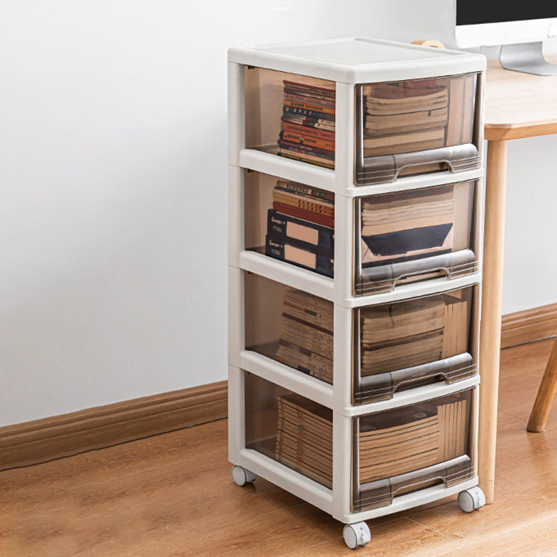 Modern Plastic Filing Cabinet Drawers Storage File Cabinet for Office