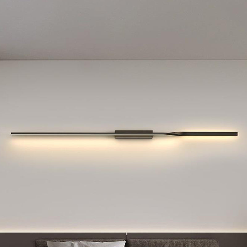 Modern Style Wall Mount Lamp LED with Silica Gel Shade for Living Room