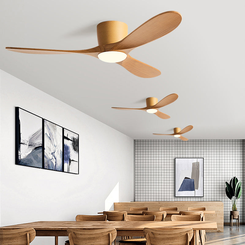 Modern Colorful Ceiling Fan Light Fixture Simple LED Ceiling Lamp for Bedroom