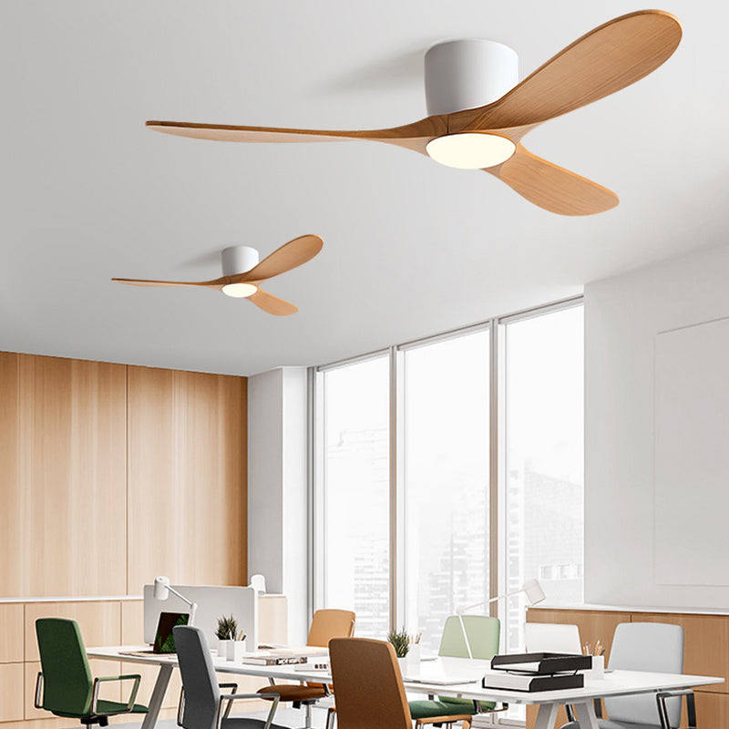 Modern Colorful Ceiling Fan Light Fixture Simple LED Ceiling Lamp for Bedroom