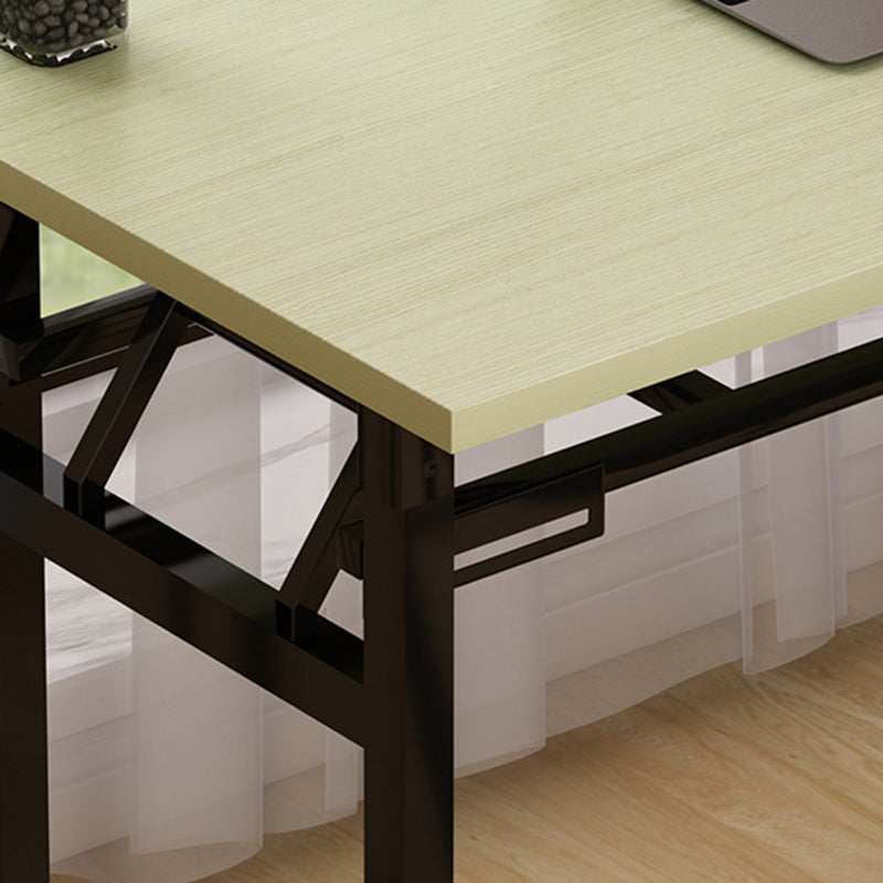 Modern Engineered Wood Computer Desk Rectangular Home Steel Legs Office Desk