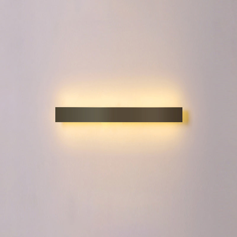 Contemporary Linear LED Wall Vanity Lights for Powder Room Washroom