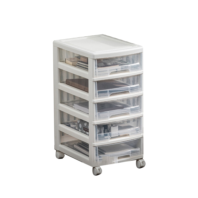 Transparent Filing Cabinet Modern Plastic Drawers Filing Cabinet