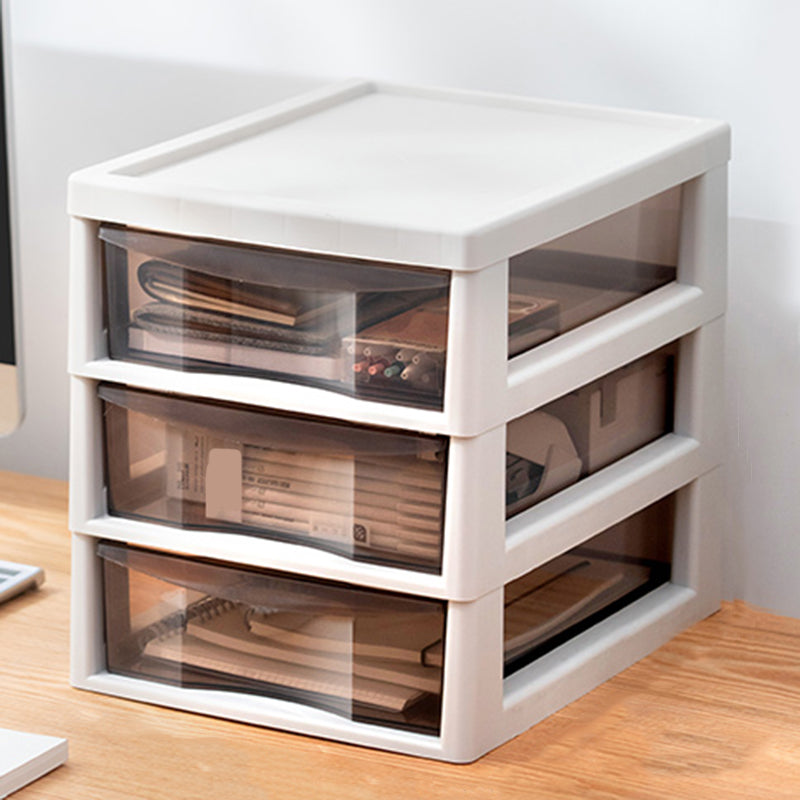 Transparent Filing Cabinet Modern Plastic Drawers Filing Cabinet