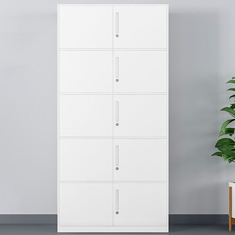 Contemporary File Cabinet Steel Frame Fire-Resistant File Cabinet