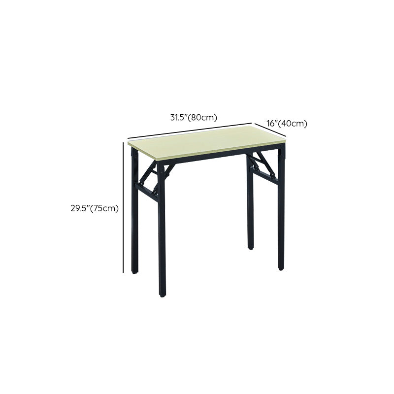 Contemporary Rectangular Dormitory Writing Desk Parsons Base Office Desk