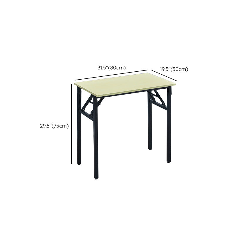 Contemporary Rectangular Dormitory Writing Desk Parsons Base Office Desk