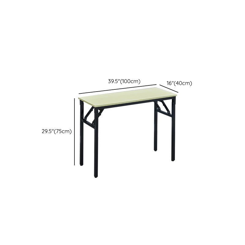 Contemporary Rectangular Dormitory Writing Desk Parsons Base Office Desk