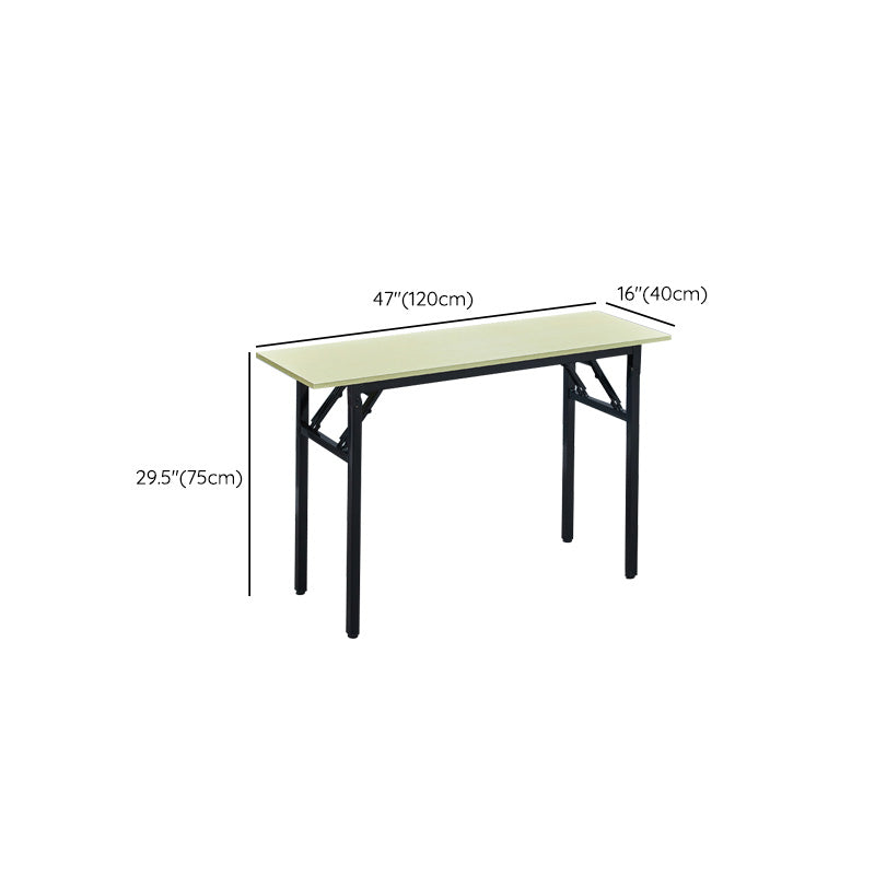 Contemporary Rectangular Dormitory Writing Desk Parsons Base Office Desk