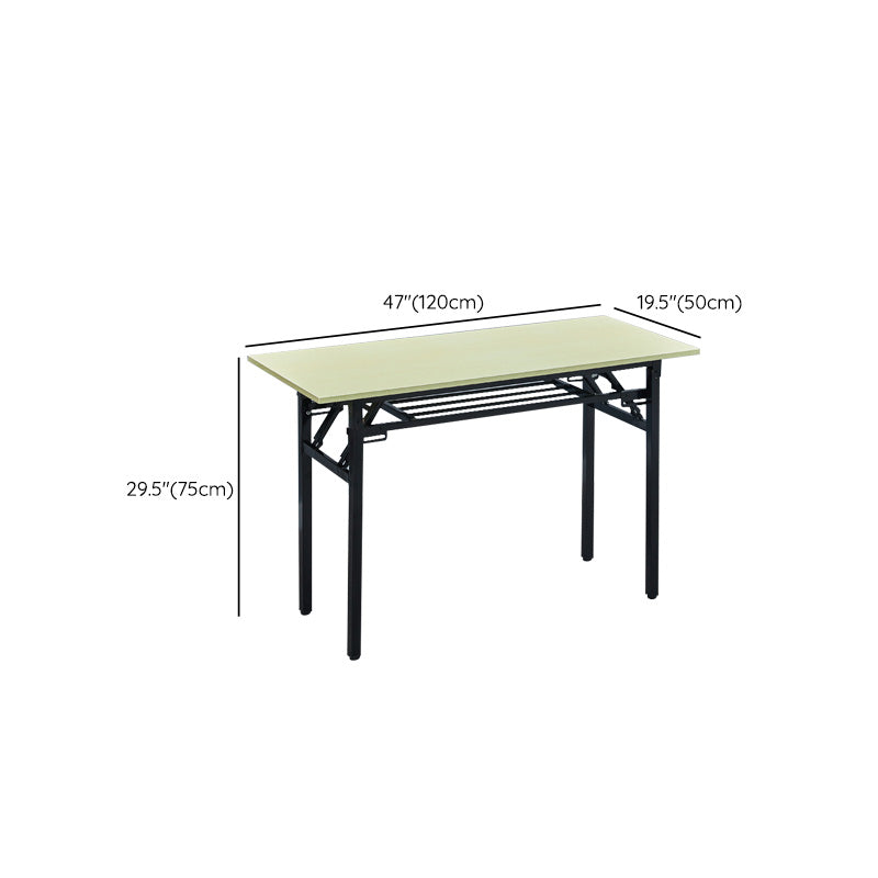 Contemporary Rectangular Dormitory Writing Desk Parsons Base Office Desk